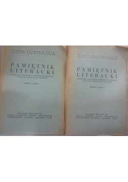Pamiętnik literacki rocznik L, zeszyt 1, 2