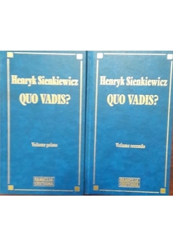 Quo Vadis? TOM I,II