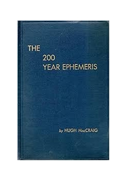 The 200 year ephemeris