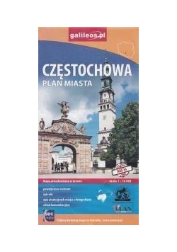 Plan miasta - Częstochowa 1: 16 000