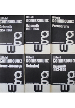 Gombrowicz Tom 1 do 6