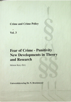 Fear of Crime Punitivity