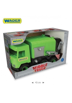 Middle truck - Śmieciarka zielona