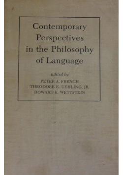 Contemporart Perspectives in the Philosophy of Language