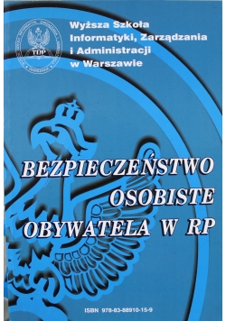 Bezpieczeństwo osobiste obywatela w RP