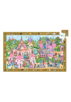 Puzzle z plakatem - Zamek księżniczki