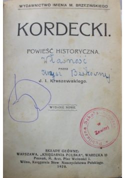 Kordecki 1920 r.