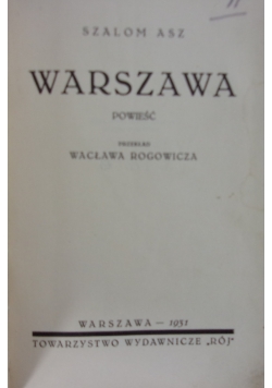Warszawa, 1931 r.