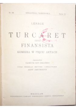 Turcaret, czyli finansista