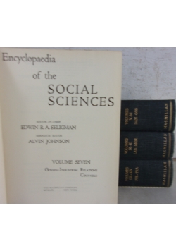 Encyklopedia of the social scirnces, Tom I-IV
