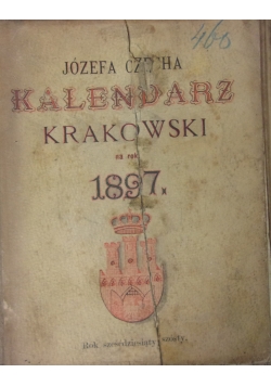 Kalendarz Krakowski na rok 1897