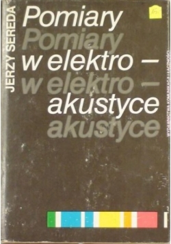 Pomiary w elektroakustyce