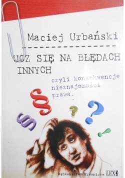Ucz się na błędach innych