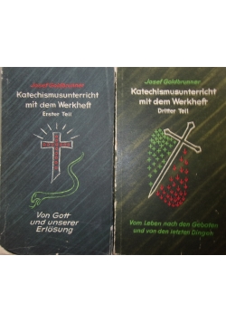 Katechismusunterricht mit dem Werkheft,zestaw dwóch książek