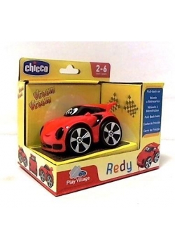 Autko Mini turbo touch redy- czerwony