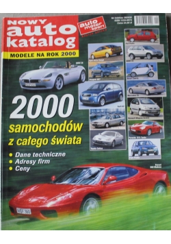 Nowy auto katalog Modele na rok 2000