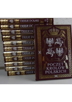Dzieje Polski, zestaw 12 książek