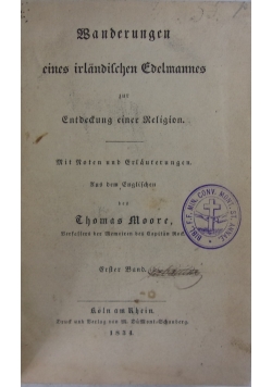 Wanderungen eines irlandischen Edelmannes,1834r.