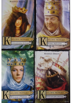Królowie przeklęci, zestaw 4 książek