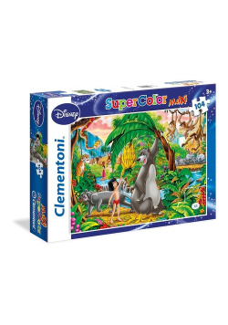 Puzzle Maxi Księga Dżungli 104