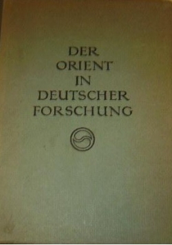 Der orient in deutscher forschung, 1944 r.