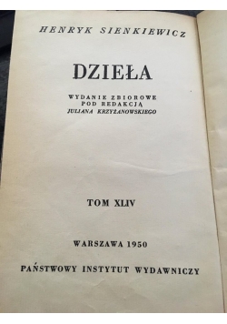 Dzieła Tom XLIV, 1950 r.
