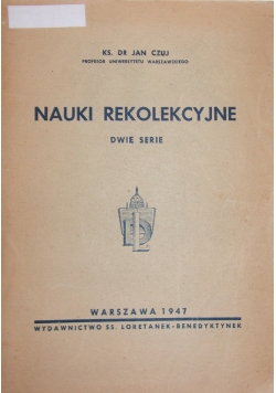 Nauki rekolekcyjne 1947 r.