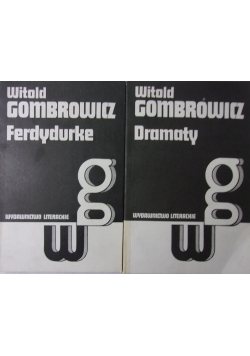 Ferdydurke / Dramaty. Zestaw 2 książek