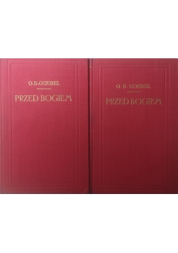 Przed Bogiem, Tom I i II