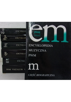 Encyklopedia muzyczna PWM, t. 1-6,  suplement