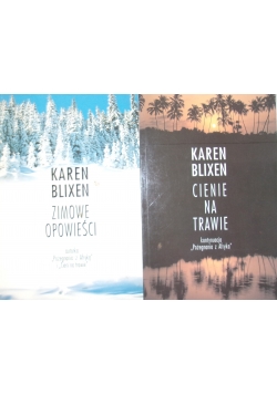 Zimowe opowieści/Cienie na trawie, zestaw 2 książek