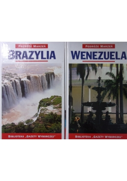 Brazylia, Wenezuela, zestaw 2 książek