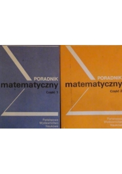Poradnik matematyczny Zestaw 2 książek