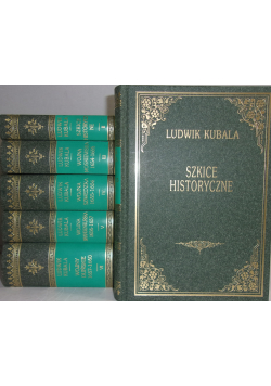 Kubala Dzieła Reprinty z ok 1913 r 6 tomów