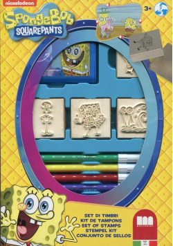 Pieczątki SpongeBob 4 sztuki