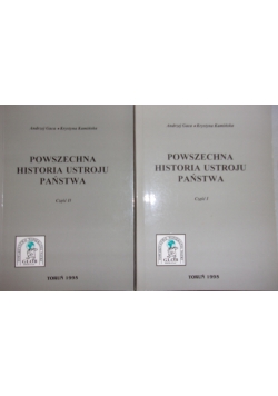 Powszechna historia ustroju państwa, część 1-2