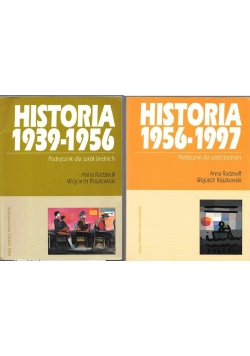 Podręcznik - zestaw. Historia 1956-1997. Historia 1939-1956