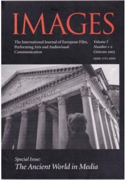 Images The International Journal of European Film, Performing Arts and Audiovisual Communication Volume I nr 1 i 2