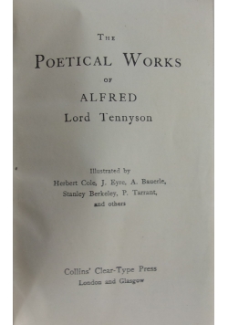The Poetical Works of Alfred Tennyson, ok. 1906 r.