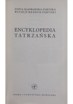 Encyklopedia Tatrzańska