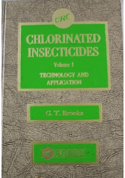 Chlorinated Insecticides volume I