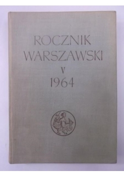 Rocznik Warszawski V 1964