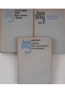 Kurs fizyki, 3 tomy