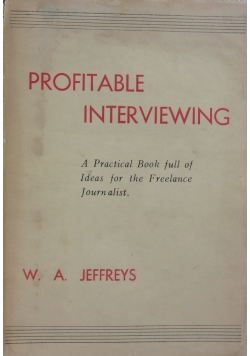 Profitable Interviewing, 1946r.
