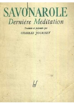 Derniere Meditation