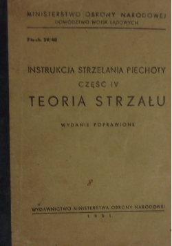 Teoria Strzału ,cz.4