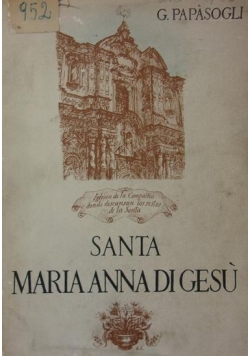 Santa Maria Anna Di Gesu, 1950r.