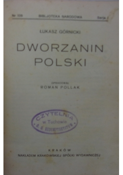 Dworzanin polski 1928 r.