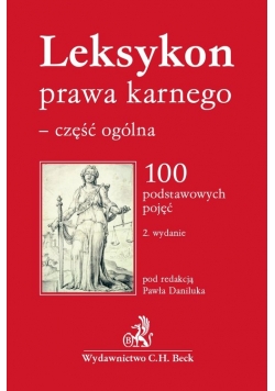 Leksykon prawa karnego część ogólna