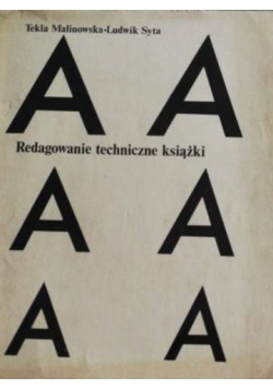 Redagowanie techniczne książki
